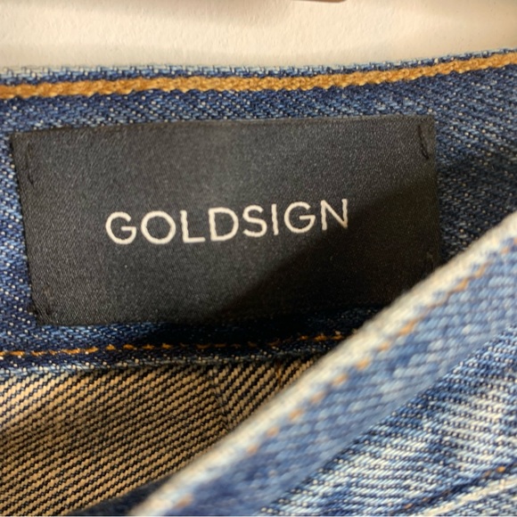 Goldsign Walcott High Rise Straight Leg Jeans - Picture 5 of 10